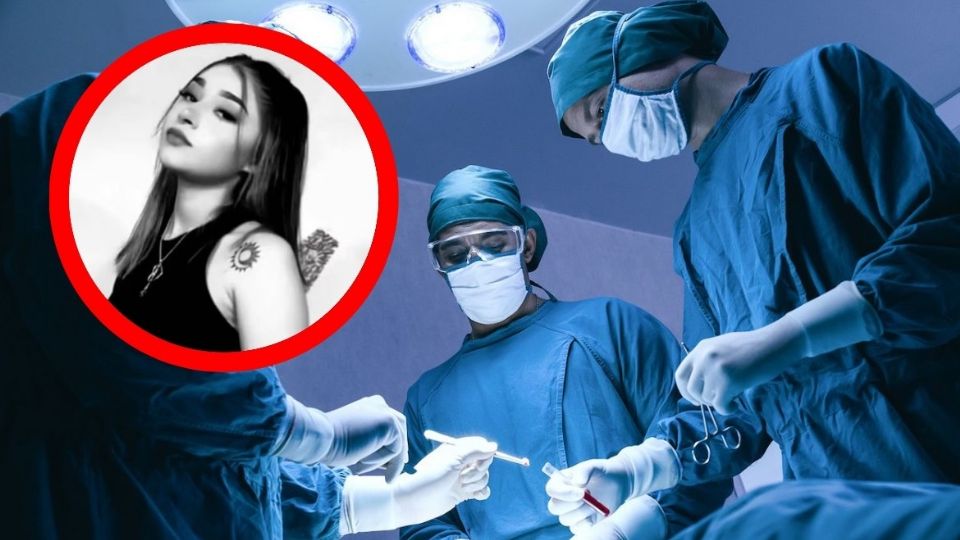 Melanie fue operado del ojo izquierdo.