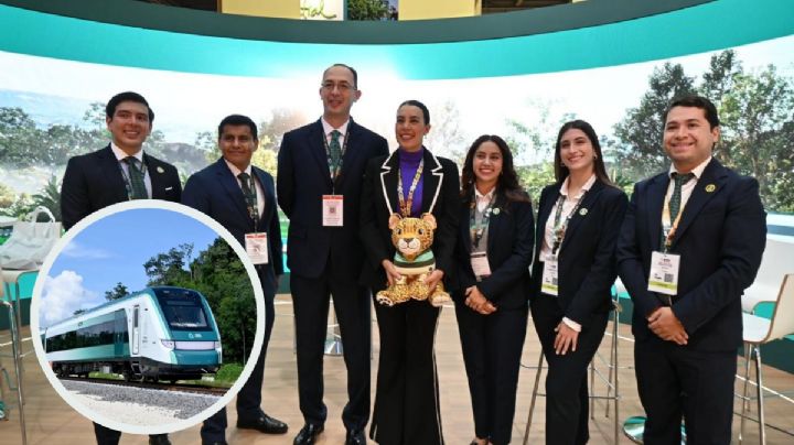 Llevan el Tren Maya a Inglaterra; buscan impulsar el turismo cultural y sostenible