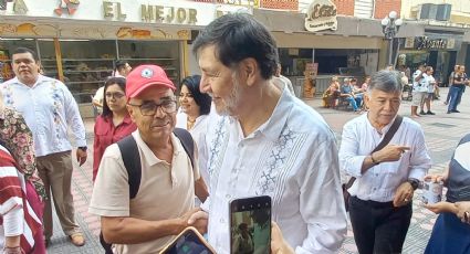 Fernández Noroña sorprende a los tampiqueños con paseo espontáneo antes de Asamblea Informativa