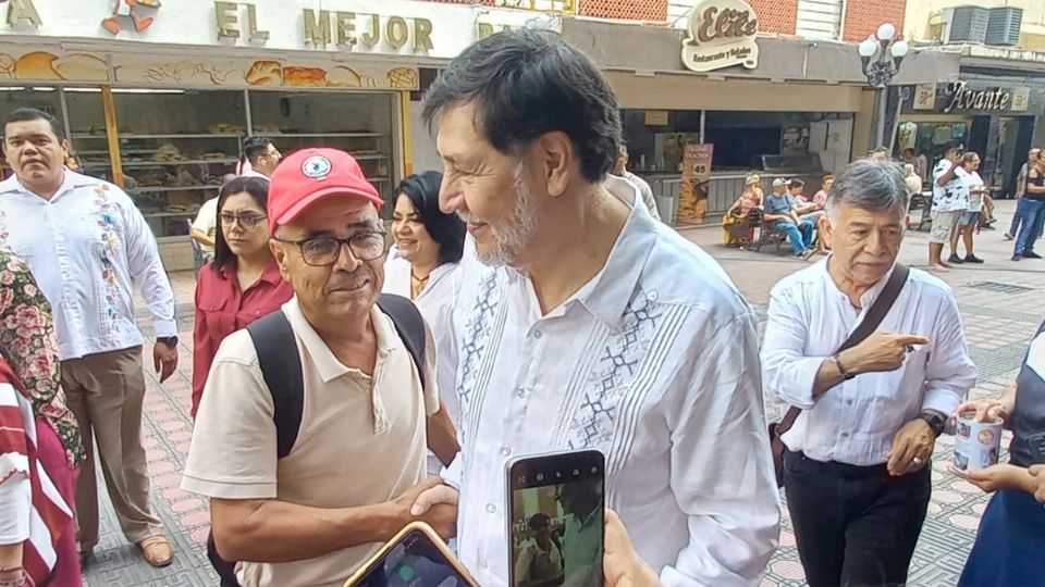 Gerardo Fernández Noroña en Tampico