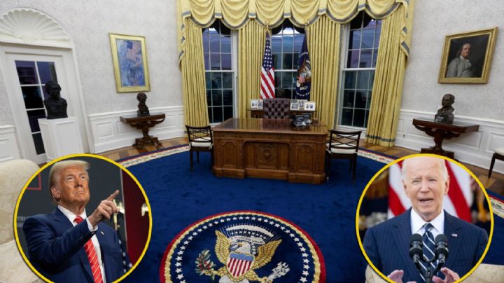 Donald Trump y Joe Biden sostendrán primera reunión en la Oficina Oval de la Casa Blanca
