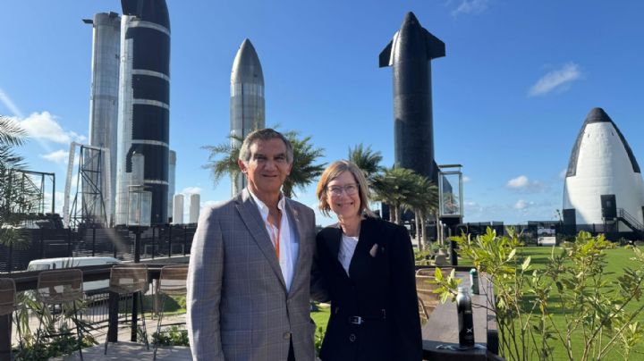 Gobernador Américo Villarreal Anaya inicia colaboración con SpaceX durante visita a Starbase en Texas