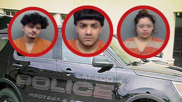 Arrestan a trío de robatrocas en Laredo; iban a cruzar camionetas para México