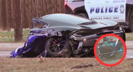 McLaren se parte por la mitad en Dallas; hay dos hombres muertos y una mujer herida