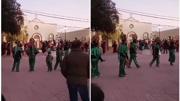 Peregrinación de terror: niñas terminan con quemaduras por explosión de cohetes