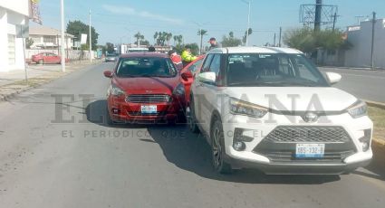 Abuelito provoca accidente en la Avenida Reforma; se cambió de carril sin precaución
