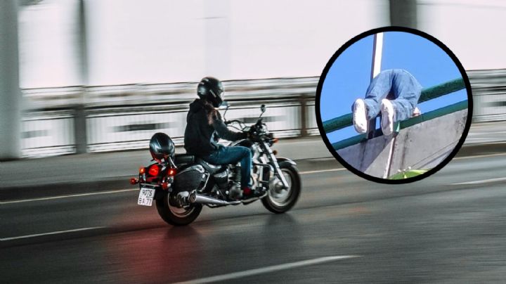 Joven muere al chocar en peligroso puente; estrelló su moto a máxima velocidad | IMÁGENES FUERTES