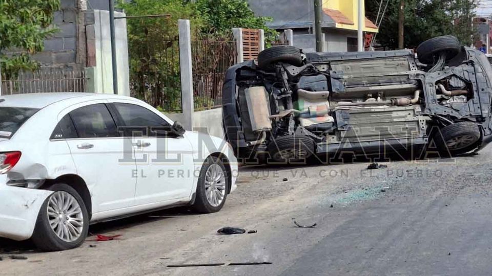 El accidente ocurrió en Venustiano Carranza y Aquiles Serdán.