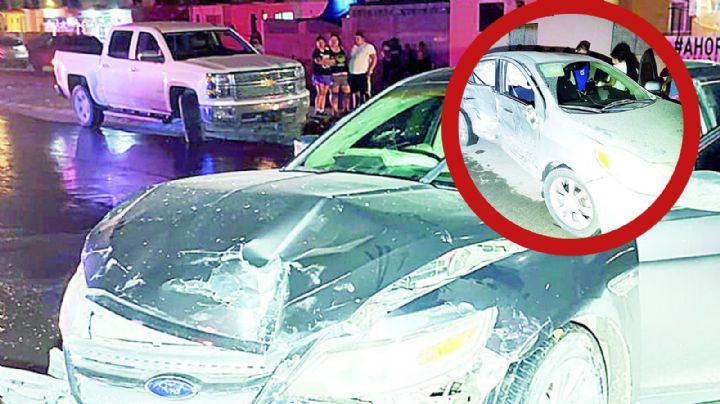 Mujer se vuela el alto y es embestida por auto en Villas de San Miguel; hubo heridos