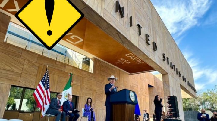 En México se devela la placa de la embajada de Estados Unidos; la más grande del mundo