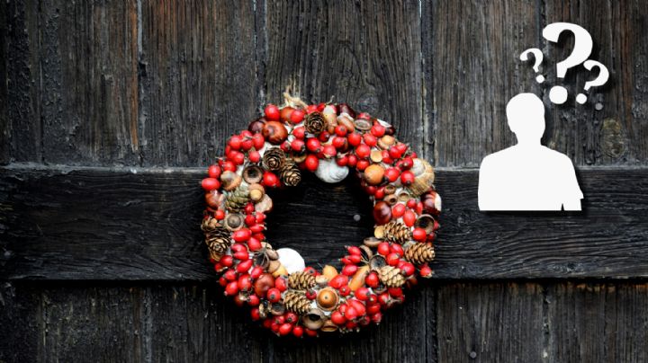 Navidad 2024: ¿por qué se decora la puerta con una corona navideña?