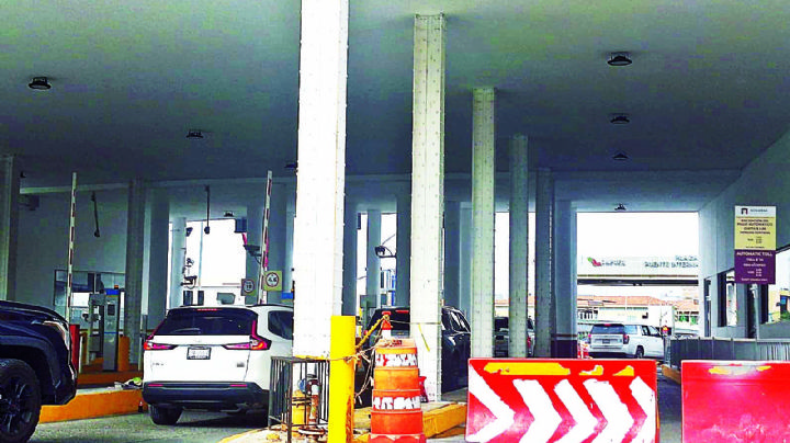 Desperdician cuatro carriles del SENTRI tras remodelación en el Puente I