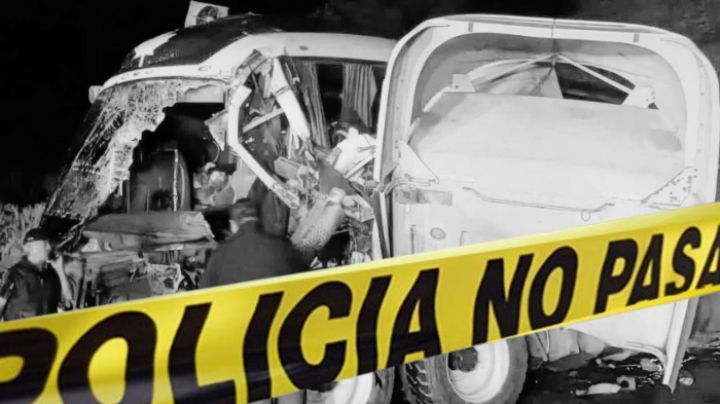 Tamaulipas: autobús y tráiler se estrellan en brutal carreterazo; hay un muerto y 15 heridos