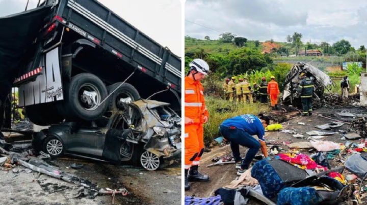 Terrible accidente en autobús deja a 22 personas fallecidas; murieron calcinadas
