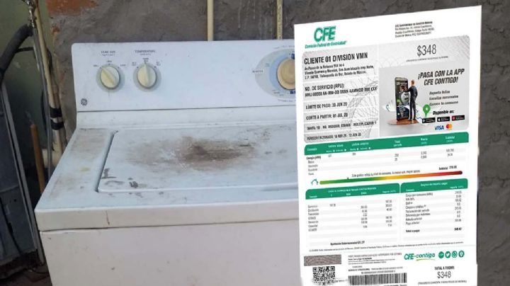 ¿La CFE te 'daría' una lavadora gratis por la descompuesta?
