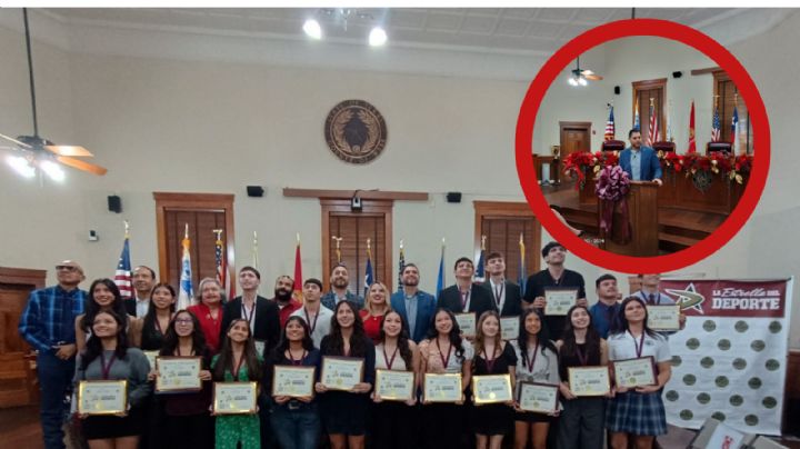 Reconocen a los mejores deportistas y atletas de preparatorias en Laredo