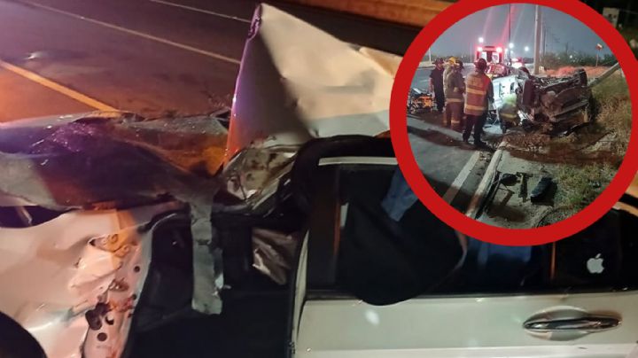 Nuevo Laredo: brutal accidente deja a dos mujeres graves en la antigua Carretera Nacional