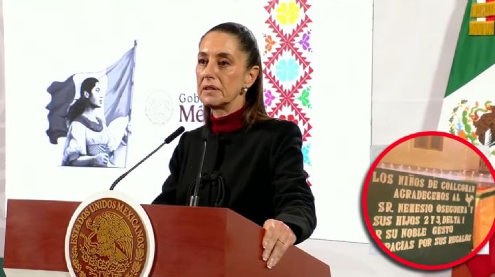Sheinbaum condena entrega de juguetes en Michoacán; fueron regalados por grupo criminal