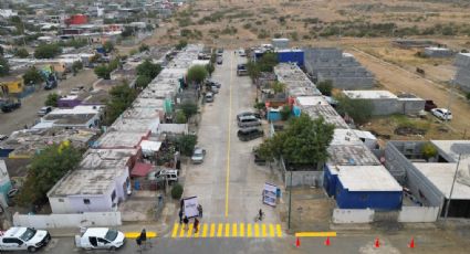 Estrenan calles repavimentadas con concreto hidráulico en el sector Los Olivos