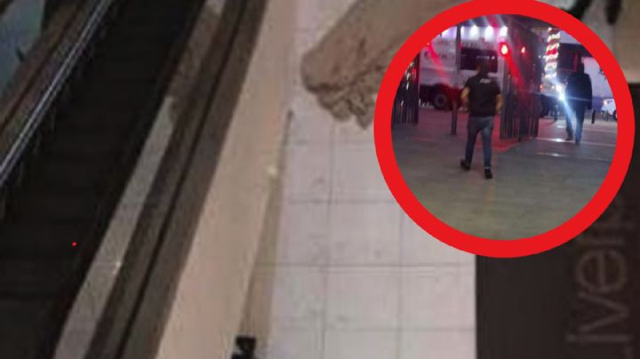 Tragedia: mujer muere tras caer de tres pisos en una plaza comercial en esta ciudad de México