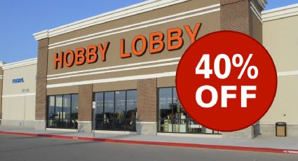 Rebajas de Hobby Lobby: estos productos están al 40% de descuento