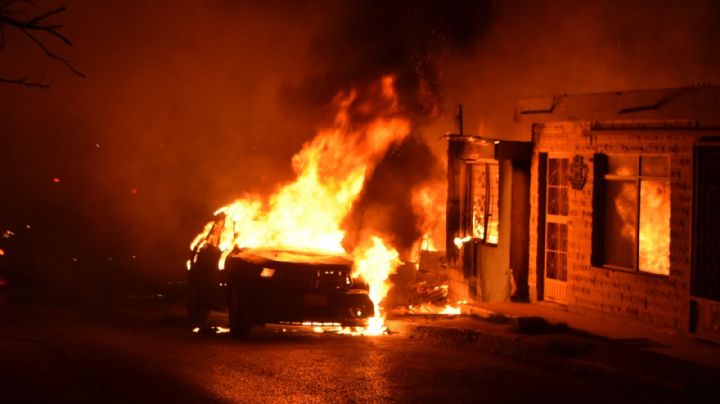 Así fue la tragedia en la colonia Palacios, un hondureño murió calcinado en una casa