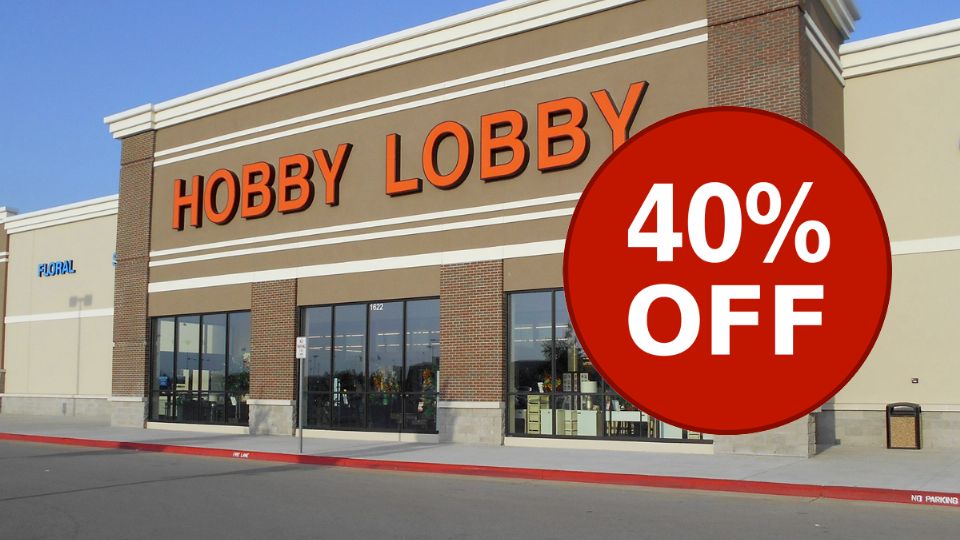 Hobby Lobby tiene grandes descuentos