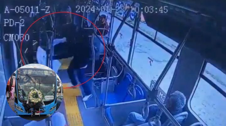 Chofer de camión pierde la vida al defender a una mujer de hombre que la molestaba | VIDEO