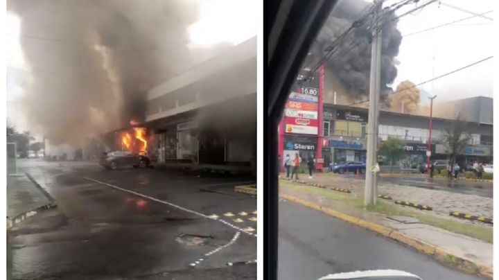 Se quema local de pizza en San Pedro; hay cuantiosas pérdidas