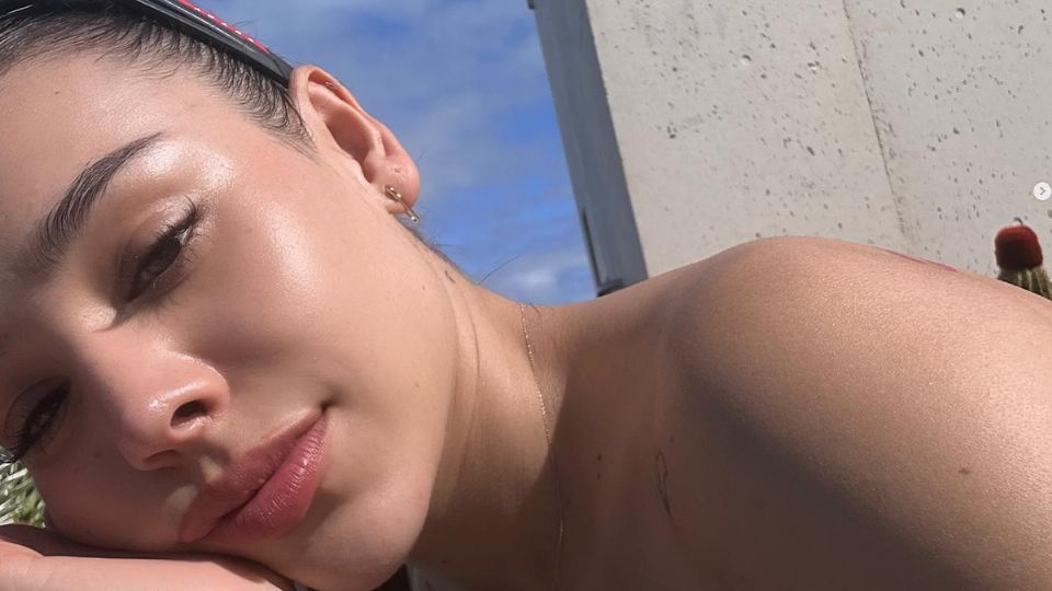 Danna Paola subió la temperatura en Instagran tras subir foto en San Valentín