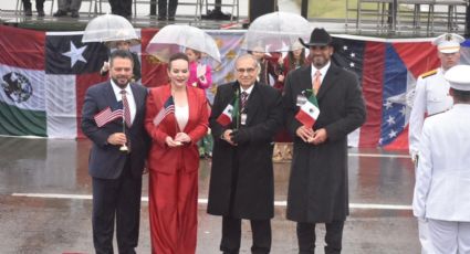 Ceremonia del Abrazo: festejo entre ánimos altos y clima lluvioso