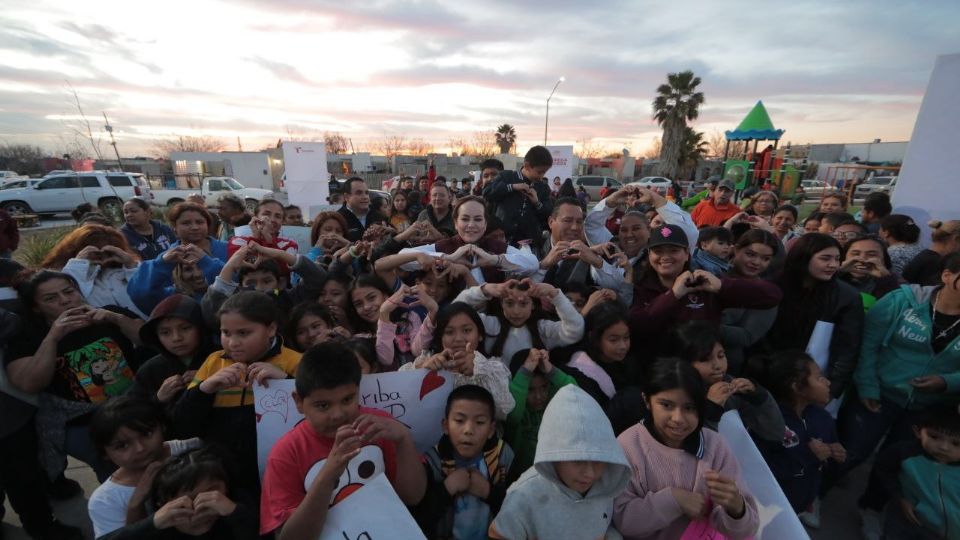 La alcaldesa de Nuevo Laredo señaló que las obras entregadas son un compromiso cumplido con la población