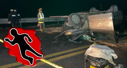 Chocan camioneta y tráiler en carretera Saltillo - Zacatecas; dejan un muerto y 6 lesionados