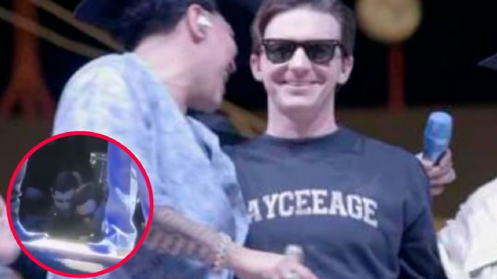 Graban a Drake Bell consumiendo sospechosa sustancia en concierto de Grupo Firme | VIDEO