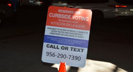 Instalan sistema de 'drive thru' para que personas con discapacidades puedan votar