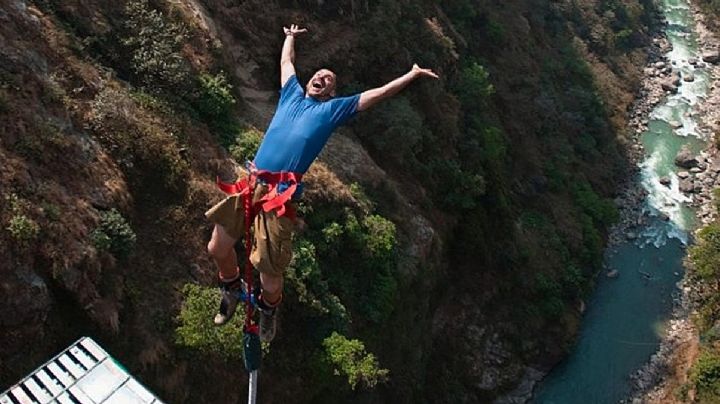 Turista se avienta en bungee y muere de un infarto en pleno salto