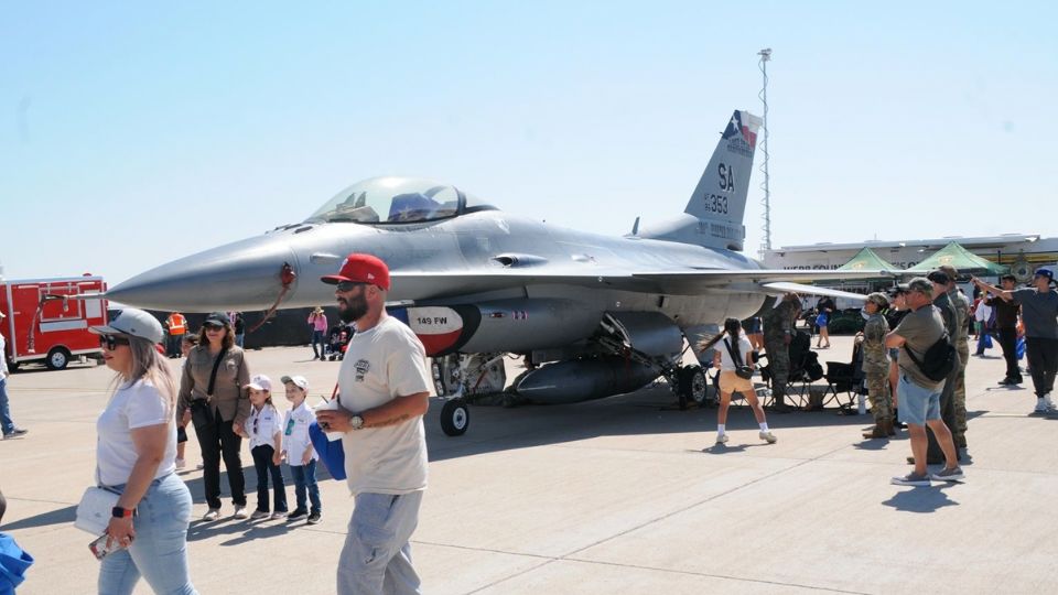 Fabulosa exhibición aérea