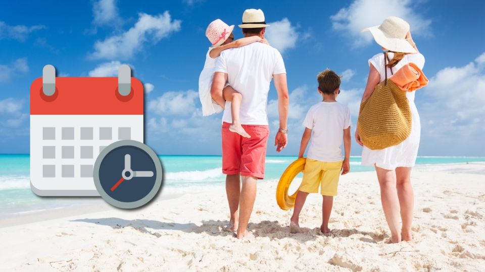 Prepara tus maletas y entérate cuándo podrás planear tus vacaciones esta época de descanso familiar