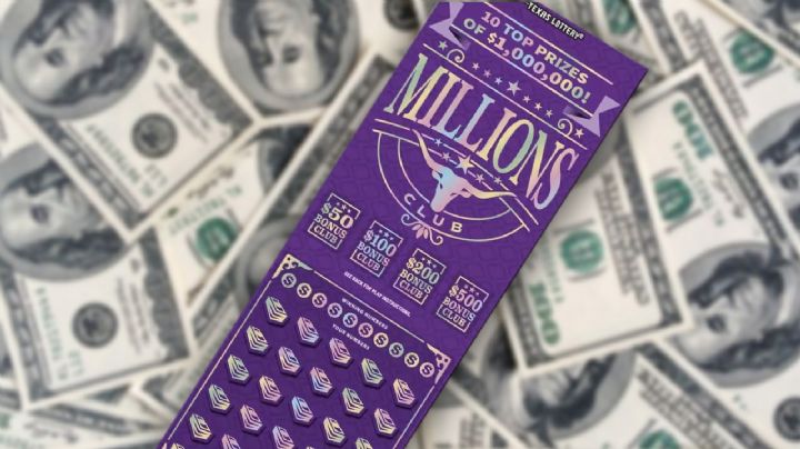 Gana un millón de dólares con un 'raspadito' en Laredo, Texas