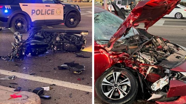 Identifican a motociclista que murió en encontronazo en el bulevar Bob Bullock