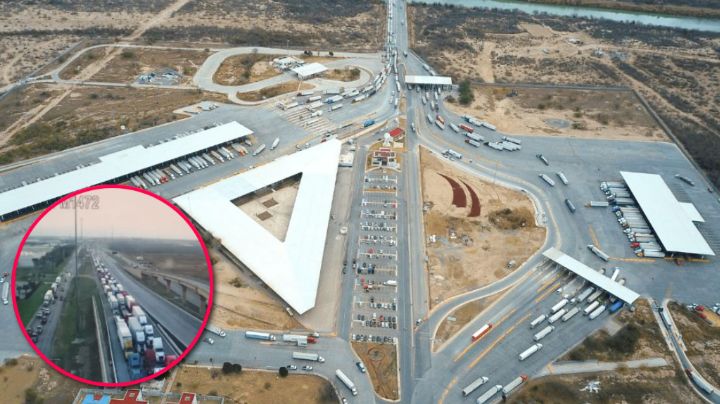 ANAM reporta fallas a nivel nacional en puentes fronterizos; Nuevo Laredo es el más afectado