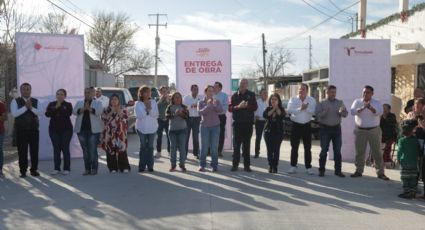 Inauguran vialidades en cinco colonias de Nuevo Laredo