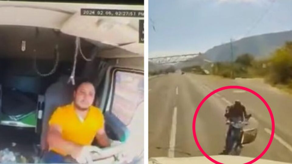 El conductor de la pesada unidad nada pudo hacer para evitar el trágico accidente que mató al biker