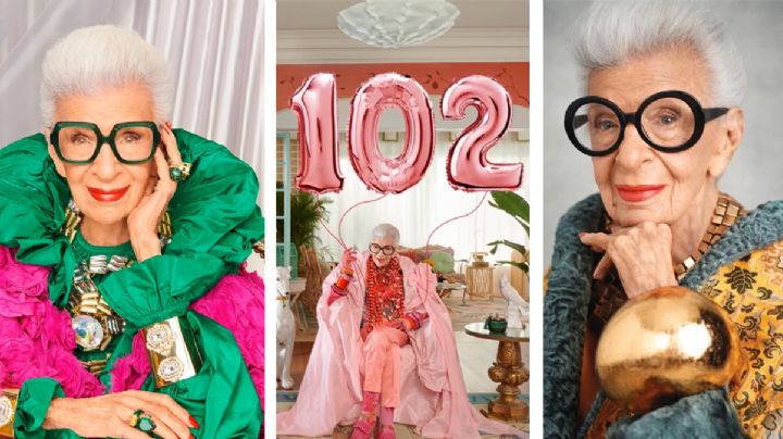 Muere Iris Apfel a los 102 años; era la máxima leyenda viviente de la moda