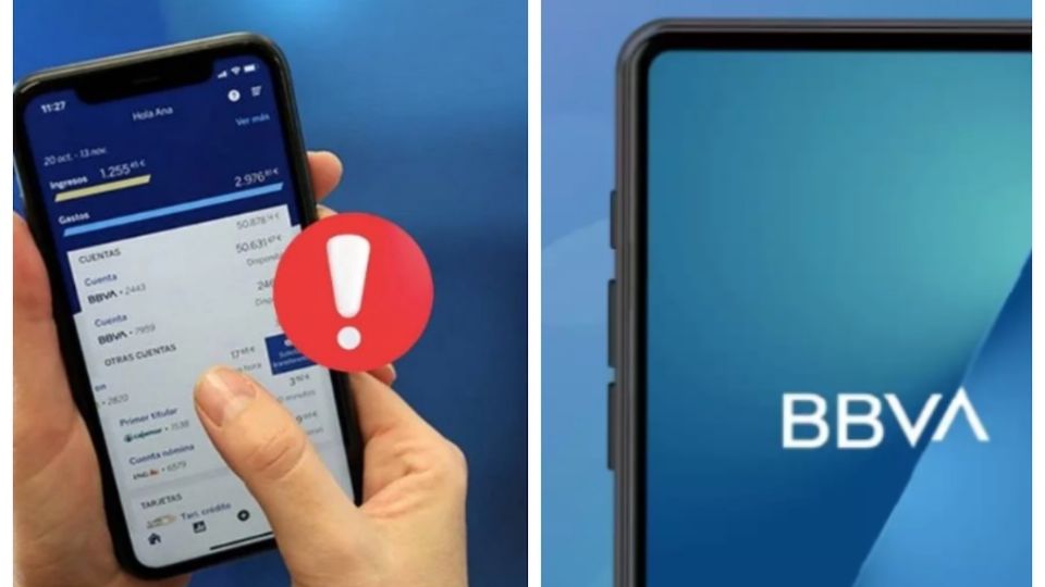 Reportan fallas en app de BBVA Bancomer.