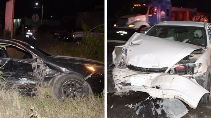 Aparatoso choque sobre el Segundo Anillo Periférico deja a una joven lesionada