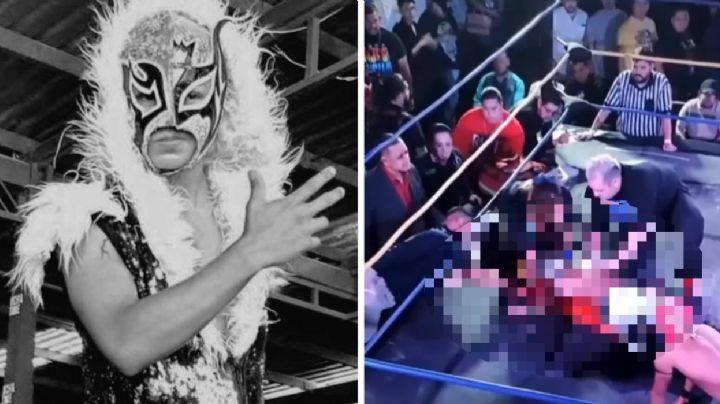 Momento exacto en que Rey Destroyer muere en el ring por mala maniobra | VIDEO