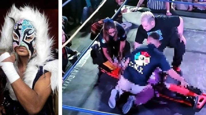 Muere en Monterrey Rey Destroyer, luchador de la Triple AAA, por una mala caída en el ring