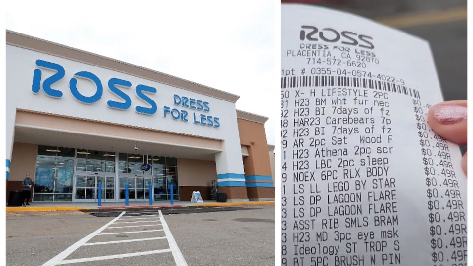 Cada vez está más cerca la venta con artículos en 49 de Ross Dress For Less.