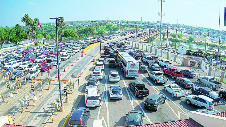 De Nuevo Laredo a Laredo la espera promediaba las dos horas